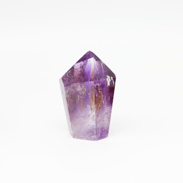 Ametrine crystal. Naturally crossed between Amethyst and Citrine. From Brazil